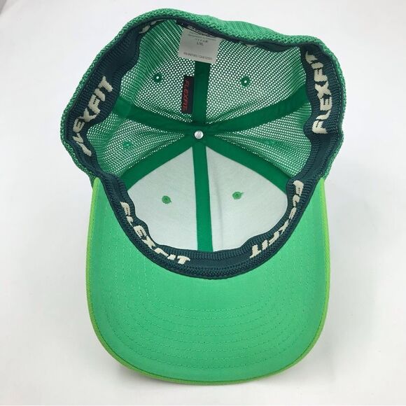 Outdoor Research Flexfit Green Canvas  Mesh Ball Cap - Picture 9 of 12